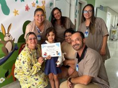 HR de Dourados transforma alta de crianças em celebração