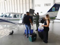 Cada minuto conta: rapidez no transporte aéreo de órgãos dá esperança a pacientes em MS