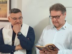 Padre Leão visita sede de O Progresso