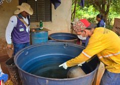 Indígenas de Dourados vivem entre a sede e a doença