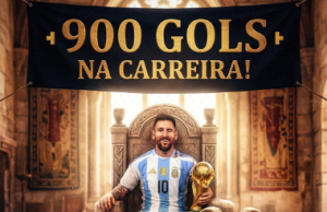 Messi atinge 900 gols oficiais e larga antes na corrida pelo milésimo que Cristiano Ronaldo