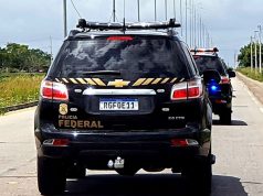 PF atua na prisão de foragido da Justiça brasileira