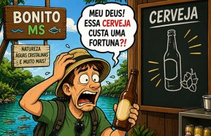 Bonito tem cerveja a R$ 27 no feriado e assusta turista