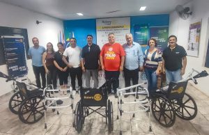 CD 7 de Setembro doa equipamentos ao Rotary e reforça parceria social em Dourados