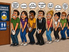 Fazer o ´número 1´ ou o ´número 2´ na Câmara de Dourados é um aperto