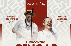 Encontro reúne referências da capoeira e da cultura afro-brasileira em Dourados