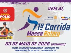 Com vagas preenchidas, Corrida Massa Rotary movimenta Dourados no fim de semana