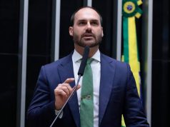 Cármen Lúcia vota para condenar Eduardo Bolsonaro por difamação