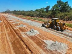 Rota Bioceânica está avançando com pavimentação asfáltica na região do Chaco