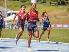 Erik Cardoso supera recorde nos 100 m, mas não tem marca homologada