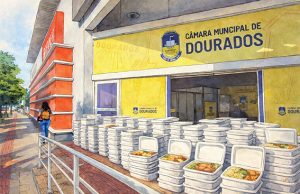 Pelos gastos, vereadores de Dourados só comem de marmita