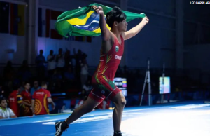 Indígena e com Bolsa Atleta, lutador Lavozier Marubo conquista ouro no Panamá 2026