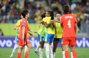 Brasil deslancha com Kerolin e goleia Coreia do Sul pelo Fifa Series