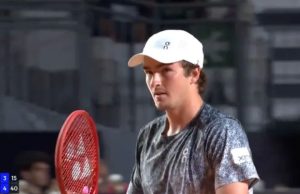 João Fonseca perde na estreia do Masters 1000 de Roma e é eliminado