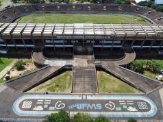 FFMS inicia revitalização do gramado do Morenão e projeta retorno do estádio em 2027