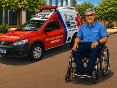 Ambulância de vereador roda 120 km dentro da cidade em um dia