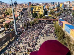 Bolívia registra 23 bloqueios e marchas antigoverno chegam a La Paz
