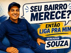 Seu bairro merece alguma coisa? Então liga prô vereador Souza