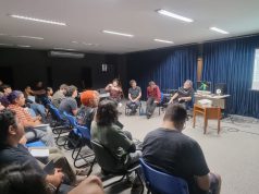 Banda Os Alquimistas compartilha processo de gravação de novo álbum com estudantes da UFMS