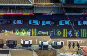 Prefeitura de Naviraí leva as cores da Copa do Mundo para ruas da cidade