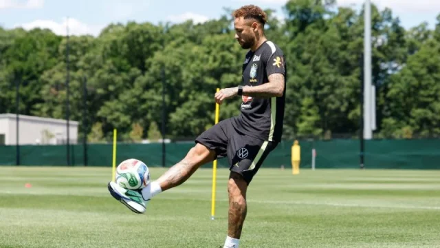Neymar-treino