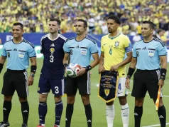 CBF envia ofício contestando gol anulado de Vini Jr. contra Escócia