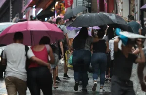 Inmet: instabilidades provocam chuva em grande parte do país