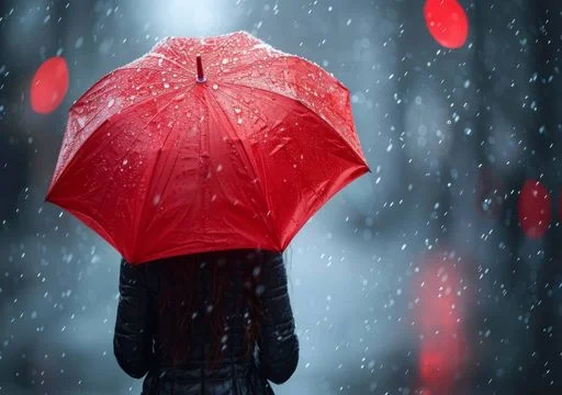 inverno com chuva