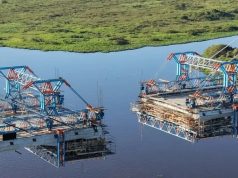 Ponte Bioceânica está a apenas 13 metros de unir o Paraguai e o Brasil