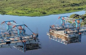Ponte Bioceânica está a apenas 13 metros de unir o Paraguai e o Brasil