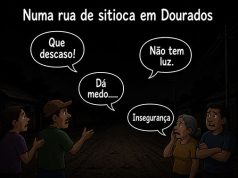 No ´Face´, moradora posta rua de sitioca escura como o breu