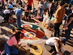 Católicos celebram Corpus Christi com missa e procissão em Dourados