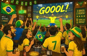 Vai torcer pelo Brasil em bar ou em casa mesmo?