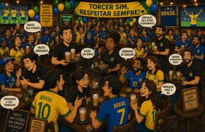 Vai torcer em bar? Veja algumas dicas para ficar bonito na fita