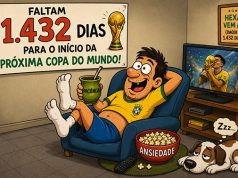 Faltam 1.432 dias para o início da próxima Copa do Mundo