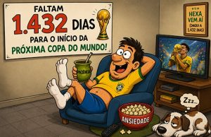 Faltam 1.432 dias para o início da próxima Copa do Mundo
