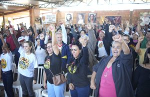 Gleice Jane defende agricultura familiar no Acampamento Zumbi dos Palmares