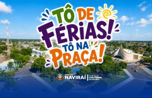 Tô de Férias! Tô na Praça! oferece lazer e cultura às famílias de Naviraí