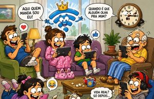 Quanto tempo por dia você fica conectado à internet?