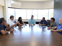 Simted e Fetems se reúnem com o prefeito de Dourados para tratativas do Piso 20 Horas
